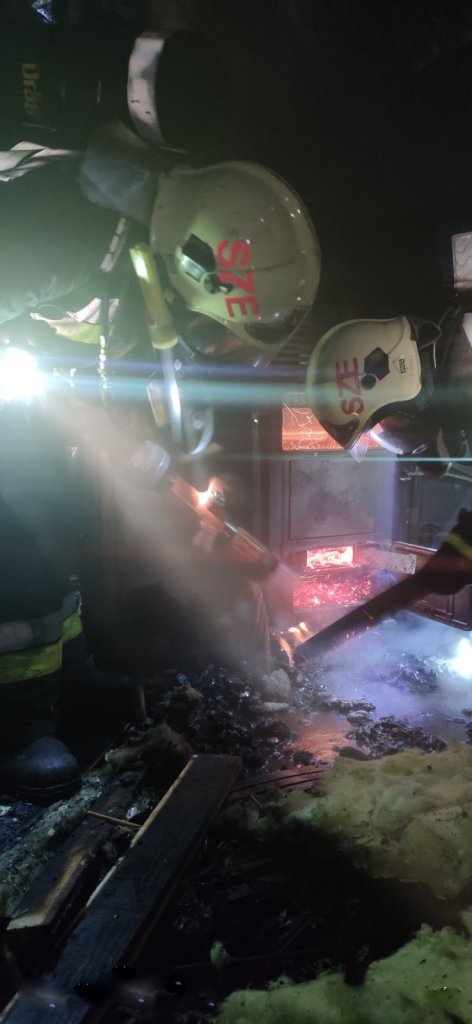 Szauna égett Pomázon