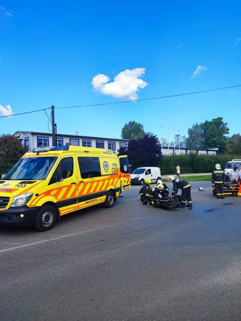 Baleset történt tegnap délután Szentendrén